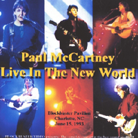 Альбом "Live In The New World" - лицевая сторона обложки