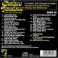 Альбом "Oobu Joobu Part13" - обратная сторона диска
